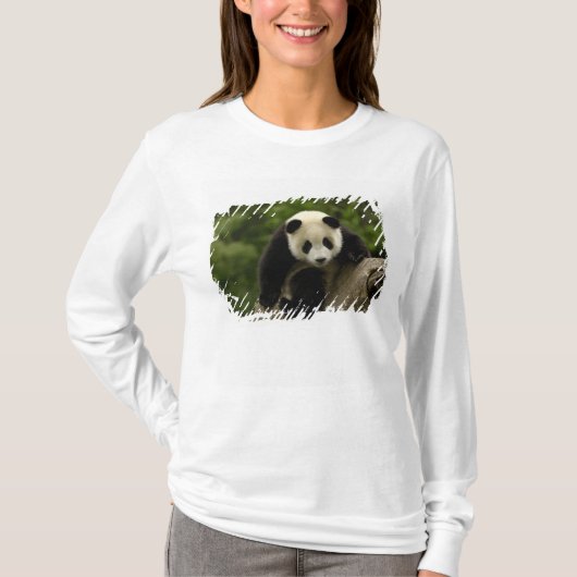 Reuzenpanda baby t-shirt (Voorkant)