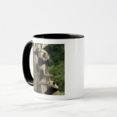 Reuzenpanda baby's Ailuropoda melanoleuca) Mok (Voorkant links)