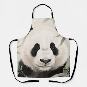 Reuzenpanda Bamboe Portret Schort