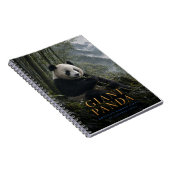 Reuzenpanda Bamboebos DIEREN Notitieboek (Rechterzijde)