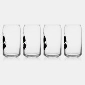 Reuzenpanda Eet Bamboe Blikvorm Glas (Links)