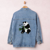 Reuzenpanda Eet Bamboe Naam Denim Jacket (Hangar)