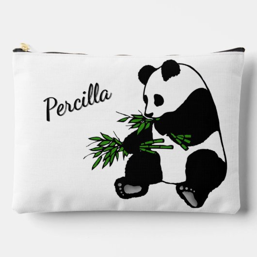 Reuzenpanda Eet Bamboe Naam Etui (Voorkant)