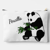 Reuzenpanda Eet Bamboe Naam Etui (Achterkant)