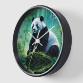 Reuzenpanda in bamboebos (Hoek)