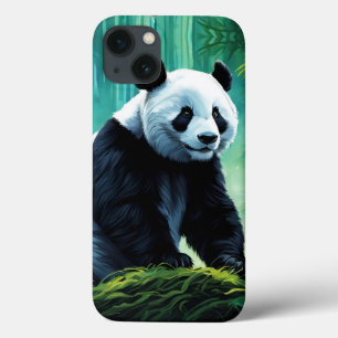 Reuzenpanda in Bamboebos Case-Mate iPhone Case