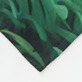 Reuzenpanda in Bamboebos Fleece Deken (Hoek)