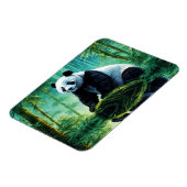 Reuzenpanda in Bamboebos Magneet (Linkerzijde)