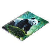 Reuzenpanda in Bamboebos Notitieboek (Linkerzijde)