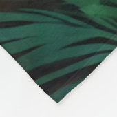 Reuzenpanda in kleurrijk berg bamboe bos fleece deken (Hoek)