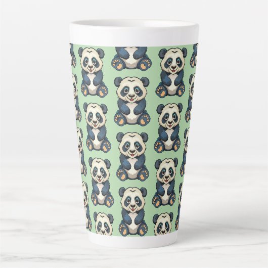 Reuzenpanda Latte Mok (Voorkant)