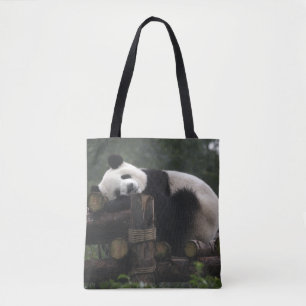Reuzenpanda's bij de Giant Panda Protection Tote Bag