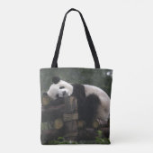 Reuzenpanda's bij de Giant Panda Protection Tote Bag (Achterkant)