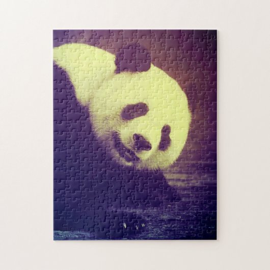 Reuzenpanda's. Legpuzzel (Verticaal)