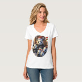 Reuzenpanda's T-shirt (Voorkant volledig)