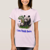 Reuzenpanda's T-shirt (Voorkant)