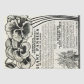  reuzenpanelen, zaadcatalogi en zadenvaartuigen tissuepapier (Voorkant)