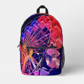 reuzenrad bedrukte rugzak (Voorkant)