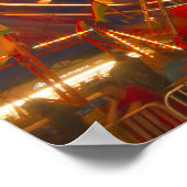 reuzenrad bij zonsondergang in de noordwestelijke poster (Hoek)