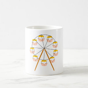 Reuzenrad Billenkoek Stunt Carnaval Attractie Koffiemok
