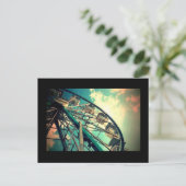 reuzenrad briefkaart (Staand voorkant)