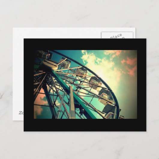reuzenrad briefkaart (Voorkant / Achterkant)