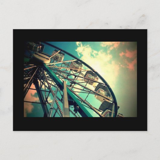 reuzenrad briefkaart (Voorkant)