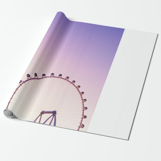 reuzenrad cadeaupapier (Uitgerold)