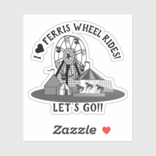 Reuzenrad Dag Sticker