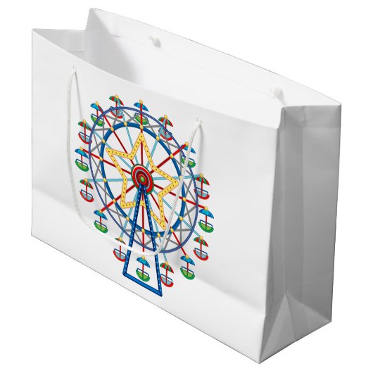Reuzenrad groot cadeauzakje (Voorkant Gekanteld)