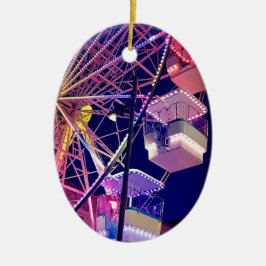 reuzenrad keramisch ornament