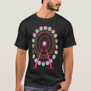 Reuzenrad Mannen Vrouwen Kinderen T-shirt
