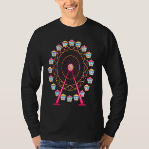 Reuzenrad Mannen Vrouwen Kinderen T-shirt
