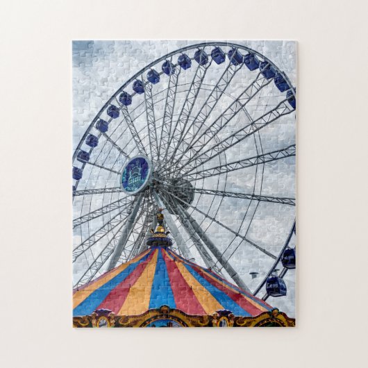 Reuzenrad Navy Pier Legpuzzel (Verticaal)