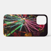Reuzenrad Neonlichten 's Nachts Case-Mate iPhone Case (Achterkant (horizontaal))