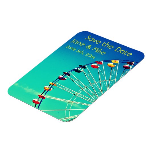 Reuzenrad Sla de datum op Magneet (Linkerzijde)