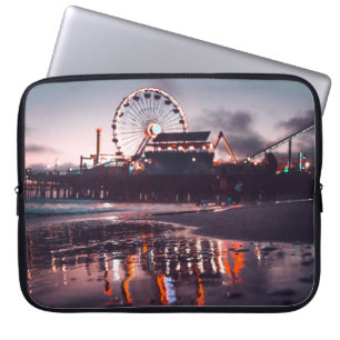 reuzenrad tijdens het gouden uur laptop sleeve
