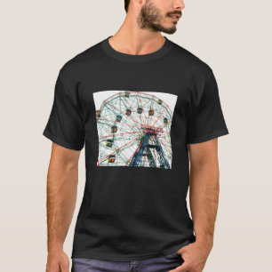 Reuzenrad Wonder Wheel Coney Island Brooklyn New Y T-shirt
