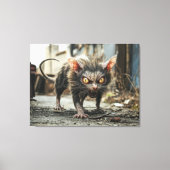 Reuzenrat canvas afdruk (Voorkant)