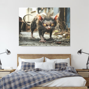 Reuzenrat canvas afdruk