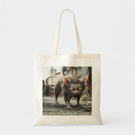 Reuzenrat tote bag (Voorkant)