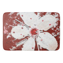 Reuzenrode rode witte elegante sakura