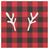 Reuzenschildpad Buffalo plaid render Stof (Close Up)