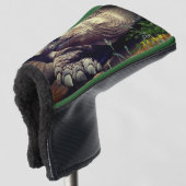 Reuzenschildpad Dier Schildpad Putter Golfheadcover (3/4 voorkant)