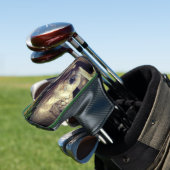 Reuzenschildpad Dier Schildpad Putter Golfheadcover (Insitu)