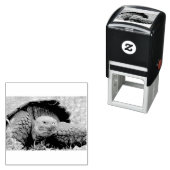 Reuzenschildpad Zelfinktende Stempel (In situ)