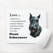 Reuzenschnauzer Cadeaus Muismat (Met muis)
