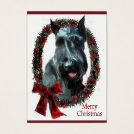 Reuzenschnauzer Kerstcadeaus Visitekaartjes
