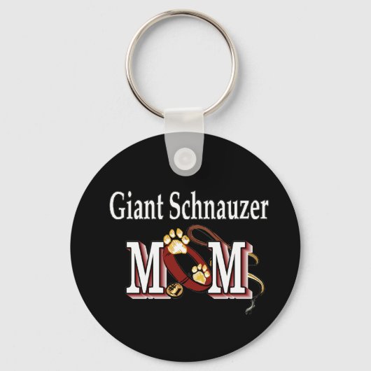 Reuzenschnauzer MOEDER Cadeaus Sleutelhanger (Voorkant)