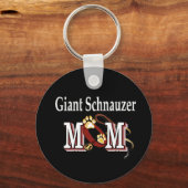 Reuzenschnauzer MOEDER Cadeaus Sleutelhanger (Voorkant)